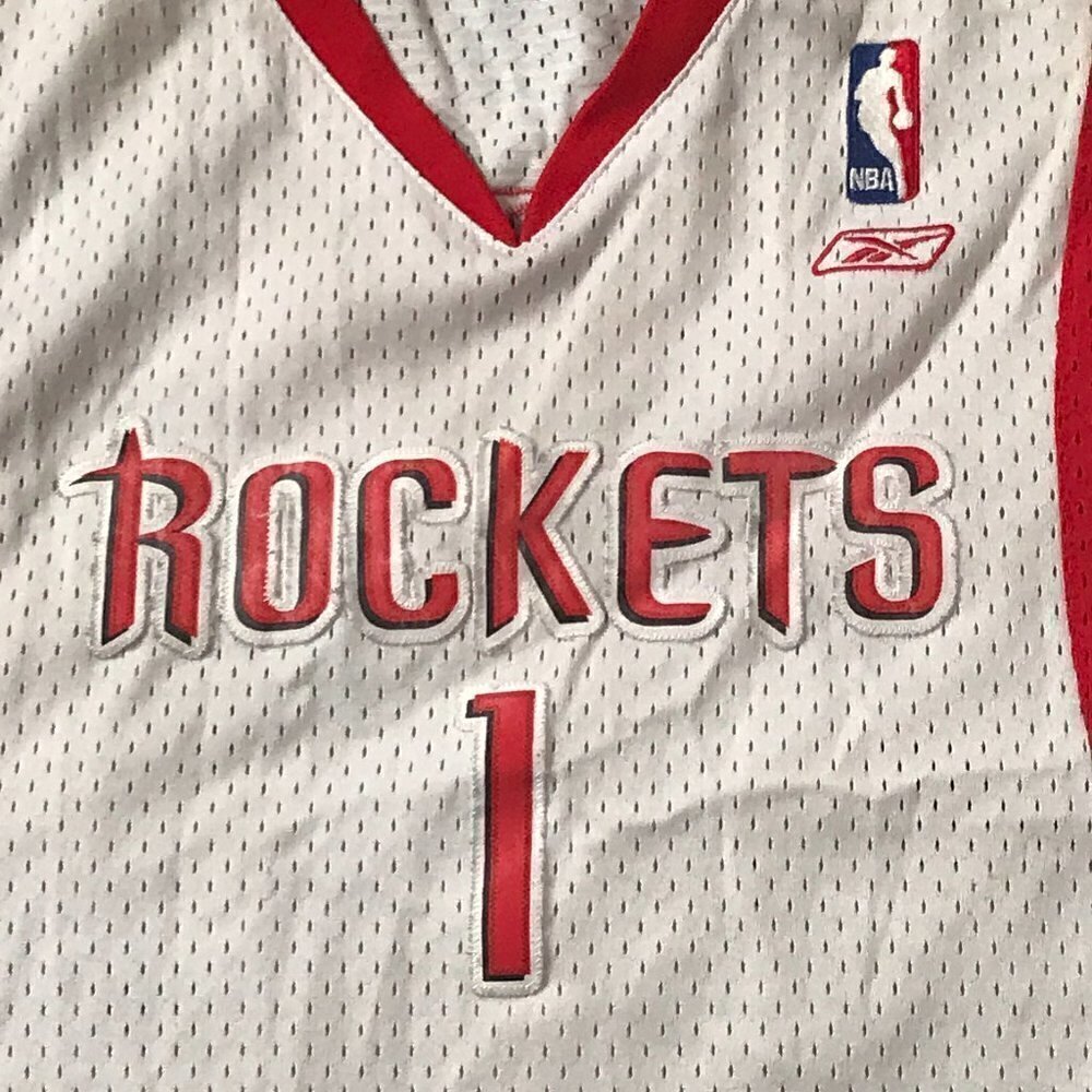 NBA Reebok Houston Rockets Vintage Jersey - Picture 4 of 11